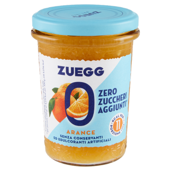 Zuegg Zero Zuccheri Aggiunti* Arance 220 g