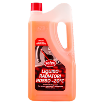 Selex Accessori Auto Liquido Radiatori Rosso -20° 2 L