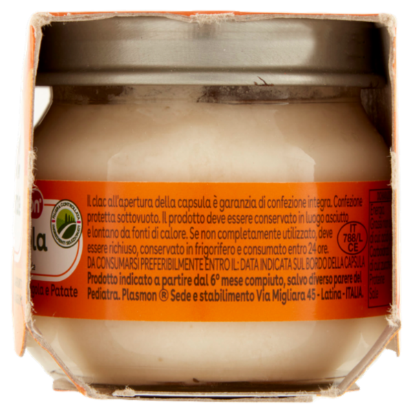 Plasmon Omogeneizzato Spigola con patate 2 x 80 g