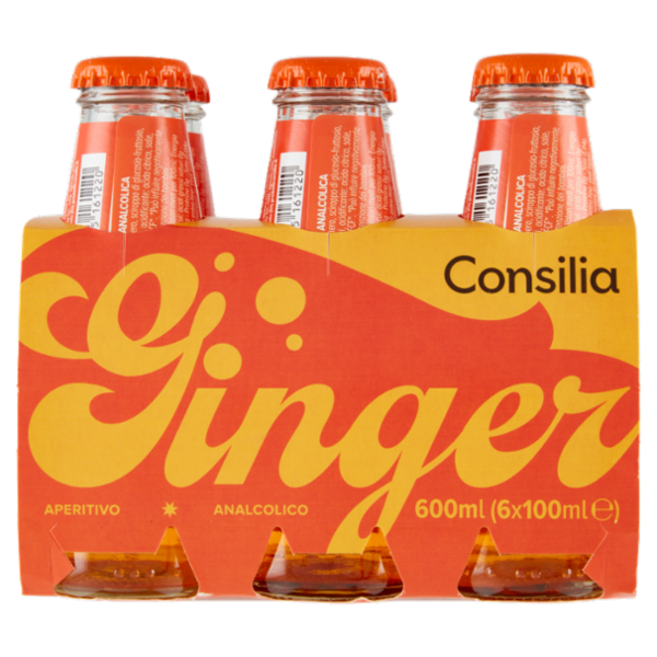 Consilia Aperitivo Analcolico Ginger 6x100 ml