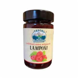 Tesori della Valtellina Confettura Extra di Lamponi 250g