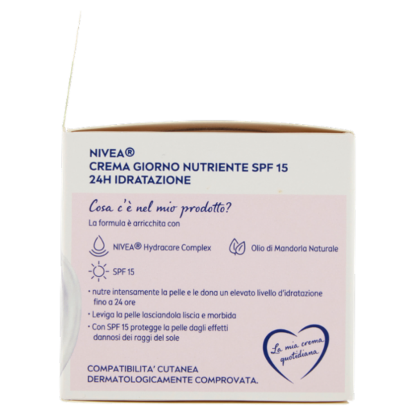 Nivea Crema Giorno Nutriente 24H Idratazione SPF 15 50 ml