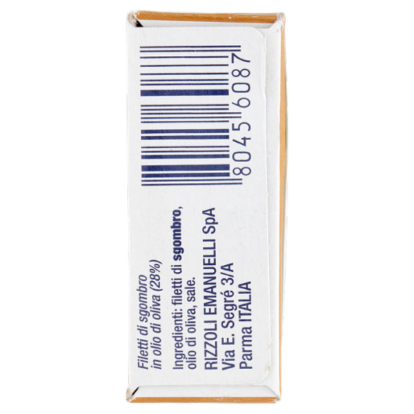 Rizzoli Filetti di Sgombro in Olio di Oliva 90 g