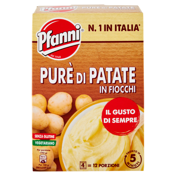 Pfanni Purè di Patate in Fiocchi 4 x 75 g