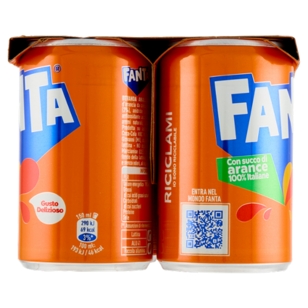 Fanta Orange Minican 6 x 15 cl