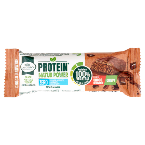 L'Angelica Protein Natur Power gusto Choco Brownie Crispy 45 g