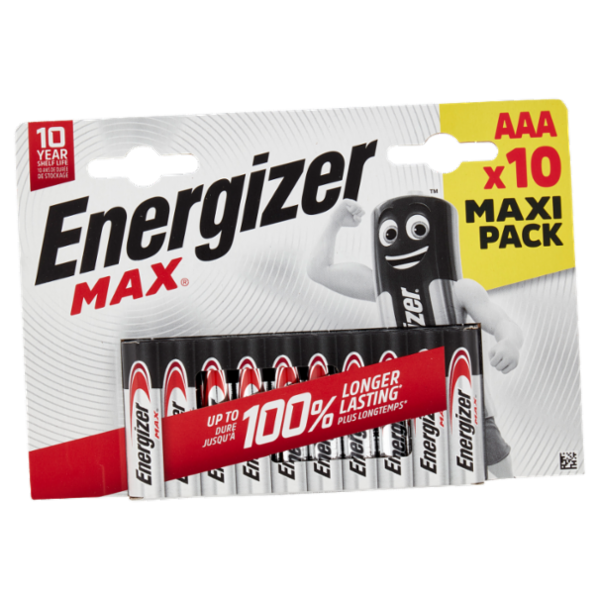 Energizer Max AAA 10 pz