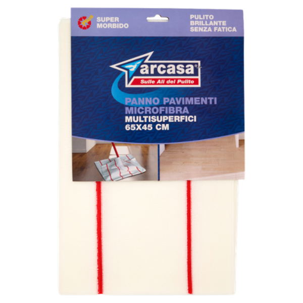 arcasa Panno Pavimenti Microfibra Multisuperfici 65x45 cm