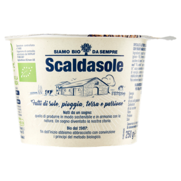 Scaldasole Biologico Avena & Noci con Yogurt Magro 250 g