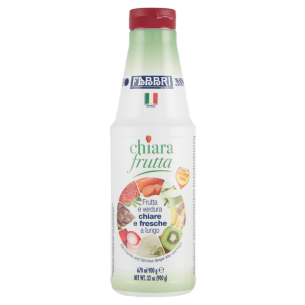 Fabbri chiara frutta 900 g