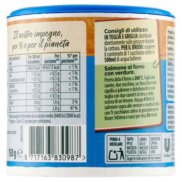 Knorr Brodo Granulare Pesce 150 g