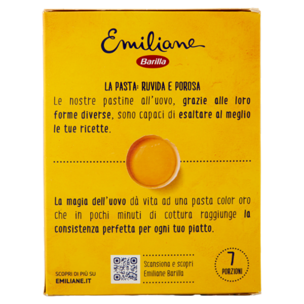Barilla Emiliane Filini Pasta all'Uovo 275 g
