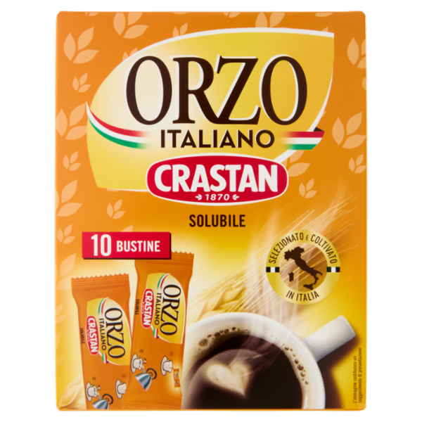 Crastan Orzo Italiano Solubile Bustine 10 x 3,5 g