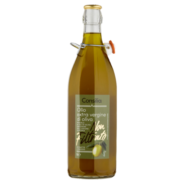 Consilia Olio Extra Vergine di Oliva Non Filtrato 1 L