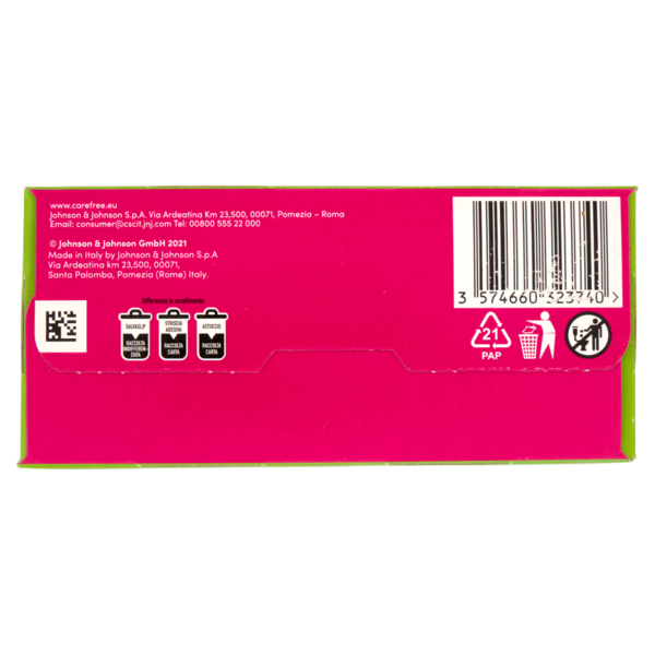 Carefree Cotton Feel* Normal Fragranza all'Aloe Vera Salvaslip 56 pz