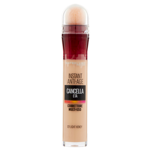 Maybelline New York Correttore Liquido Il Cancella Età, 121 Light Honey