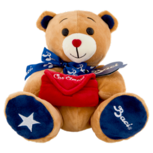 BACI PERUGINA Peluche Orso Con Cioccolatini Fondenti Ripieni Al Gianduia San Valentino 100g