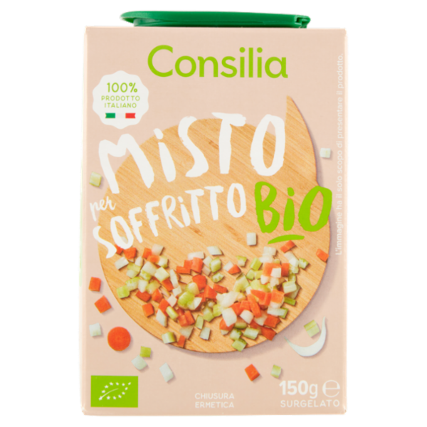 Consilia Misto per Soffritto Tritato Surgelato Biologico 150 g