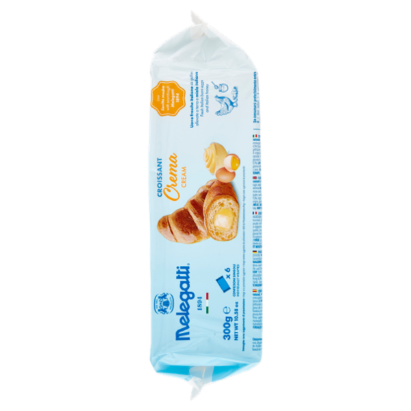 Melegatti 1894 Croissant Crema 6 x 50 g