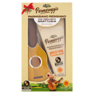 Parmareggio Parmigiano Reggiano DOP Oltre 22 Mesi 150 g + Grattugia Brandani