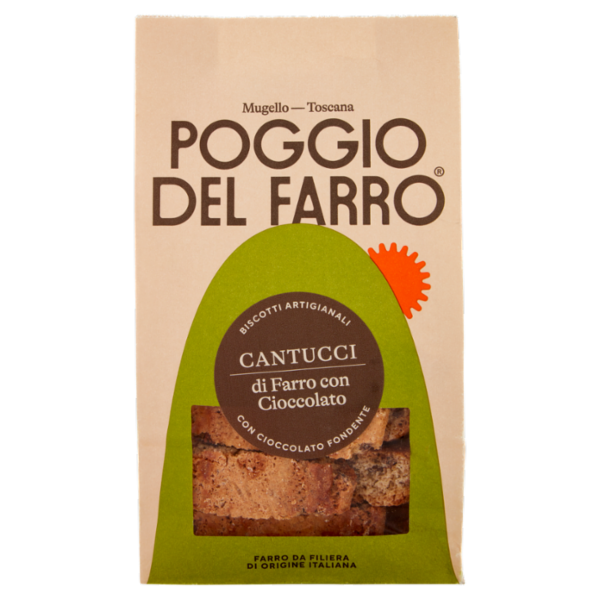Poggio del Farro Cantucci di Farro con Cioccolato 200 g