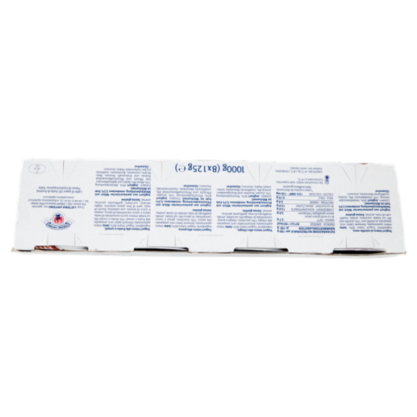 Sterzing Vipiteno Yogurt intero Frutta 2 Mirtillo, 2 Frutta e Cereali, 2 Ciliegia, 2 Pesca 8 x 125 g