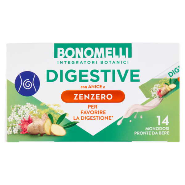Bonomelli Integratori Botanici Digestive 14 stick monodose 140 ml