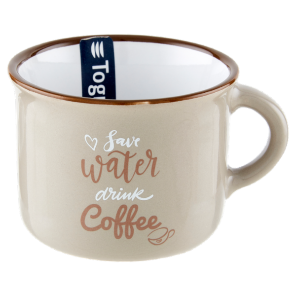 Tognana Des Arts Natural Love Tazza Caffè S/P Cc 100 Marrone chiaro