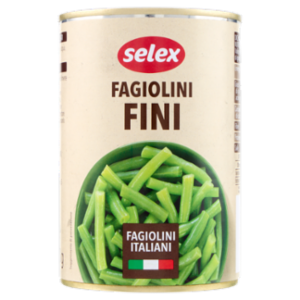 Selex Fagiolini Fini Lessati 400 g