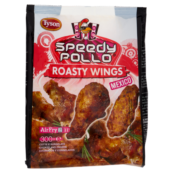 Speedy Pollo Roasty Wings Mexico Cotte e Surgelate 300 g