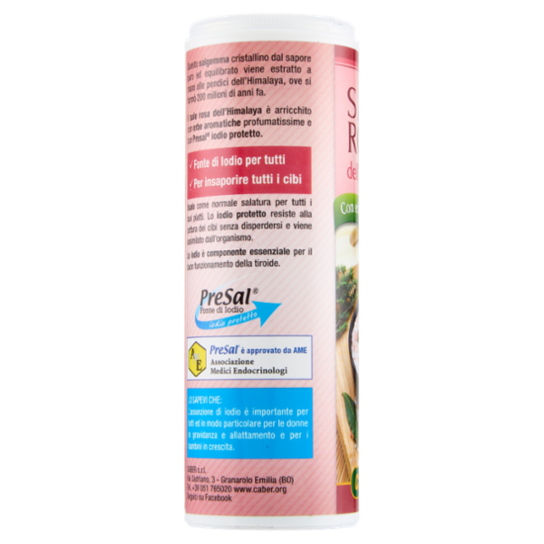 Caber Sale Rosa dell'Himalaya con erbe Aromatiche 100 g