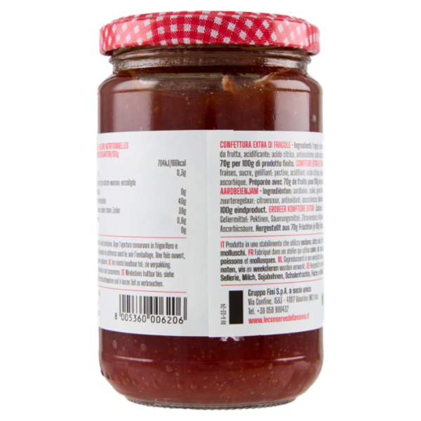 Le Conserve della Nonna Fragola della Basilicata 330 g
