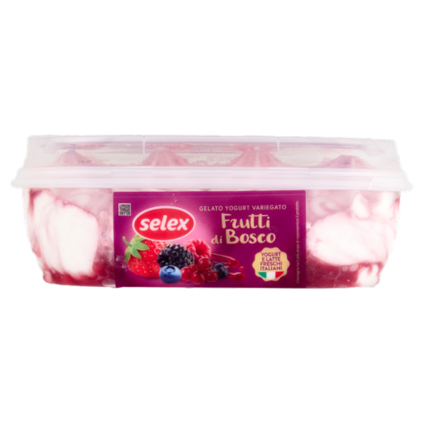 Selex Gelato Yogurt Variegato Ai Frutti di Bosco 500 g