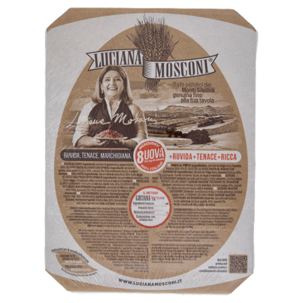 Luciana Mosconi Pasta all'Uovo Zigrinate all'uovo 500 g
