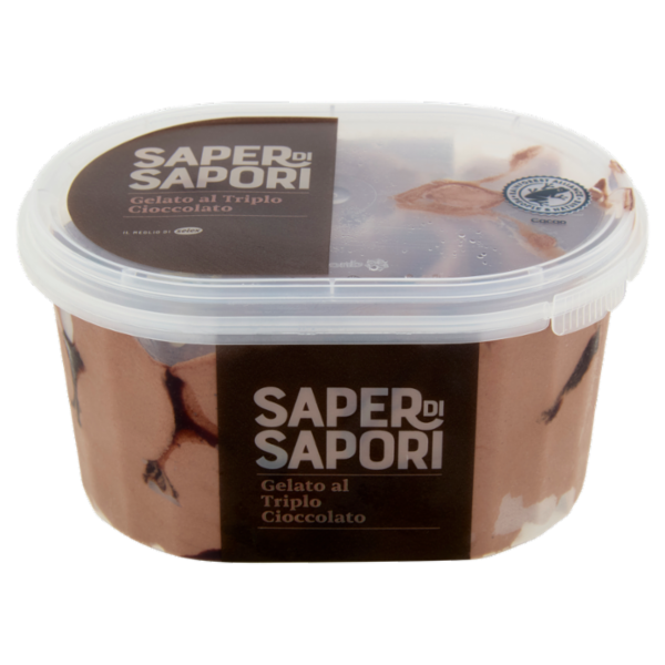 Selex Saper di Sapori Gelato al Triplo Cioccolato 200 g