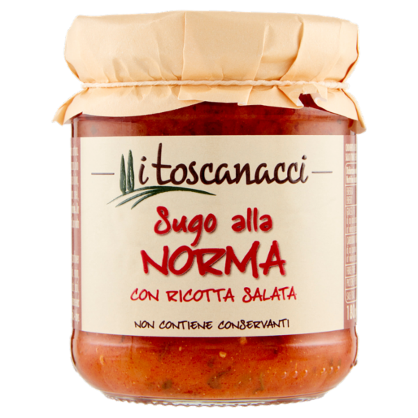 I toscanacci Sugo alla Norma 180 g