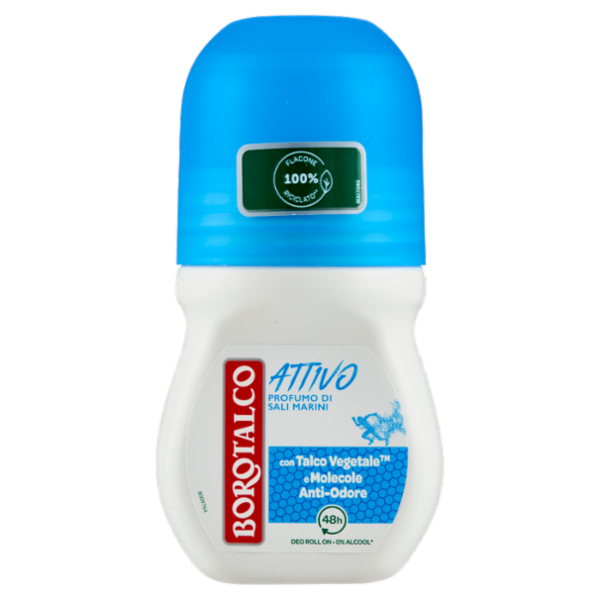 Borotalco Attivo Profumo di Sali Marini Deo Roll On 50 ml