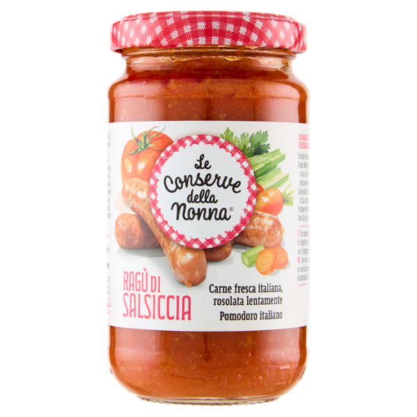 Le Conserve della Nonna Ragù di Salsiccia 190 g