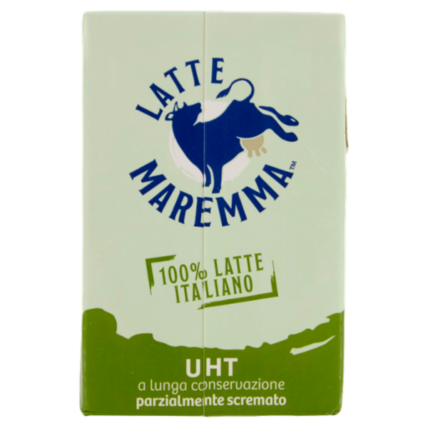 Latte Maremma UHT a lunga conservazione parzialmente scremato 500 ml