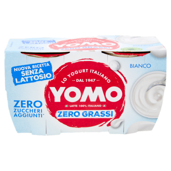 Yomo Zero Grassi Bianco 2 x 125 g