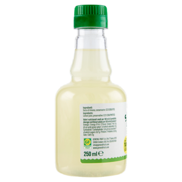 Naturera Succo di Limone 250 ml
