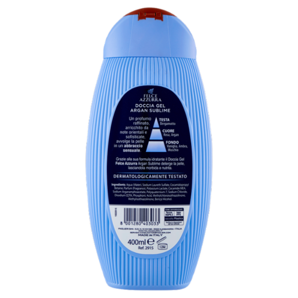 Felce Azzurra Argan Sublime Idratante Doccia Gel 400 ml