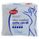 Selex Assorbenti Ultra Confort Notte con Ali Effetto Cotone in Bustine Singole 10 pezzi