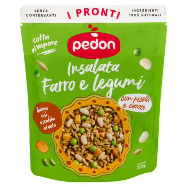 pedon I Pronti Insalata Farro e legumi 220 g