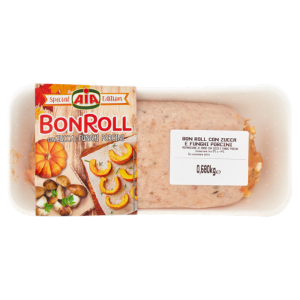 Aia Bon Roll con Zucca e Funghi Porcini 0,680 kg