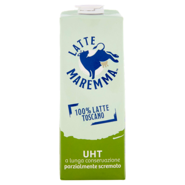 Latte Maremma UHT a lunga conservazione parzialmente scremato 1 L