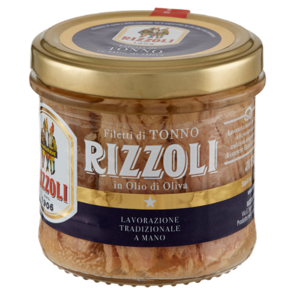 Rizzoli Filetti di Tonno in Olio di Oliva 130 g