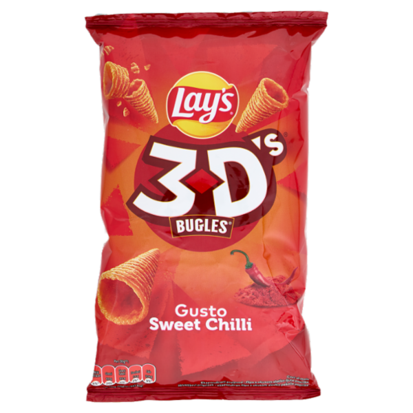Lay's 3D's Bugles Gusto Sweet Chilli 100 g