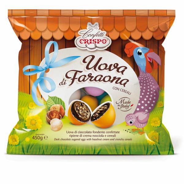 Crispo Uova di Faraona Confettate 450 g