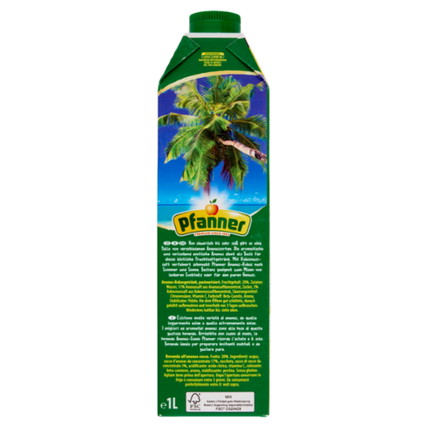 Pfanner Ananas - Cocco 1 L